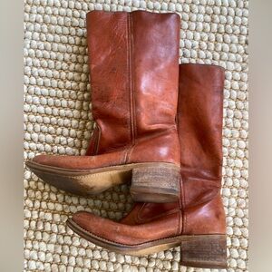 Brown Leather Boots